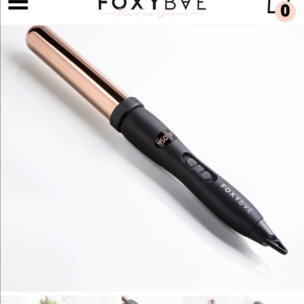 Foxy bae curling wand